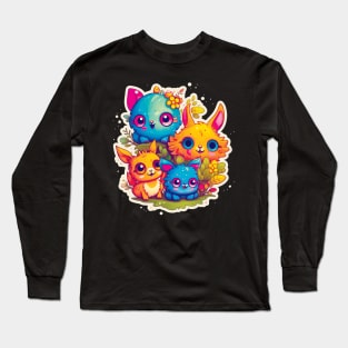 Cute Creatures Long Sleeve T-Shirt